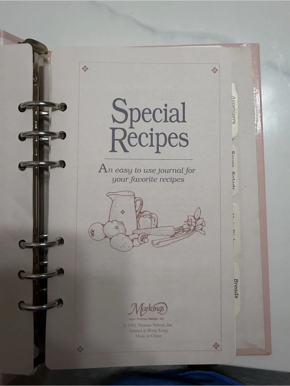 VINTAGE Recipe Book - UNUSED